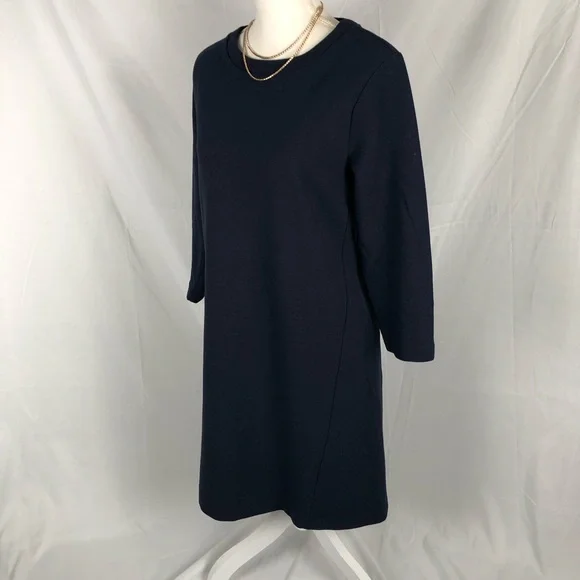 Boden Ottoman Ribbed A-Line Dress - Picture 3 of 7